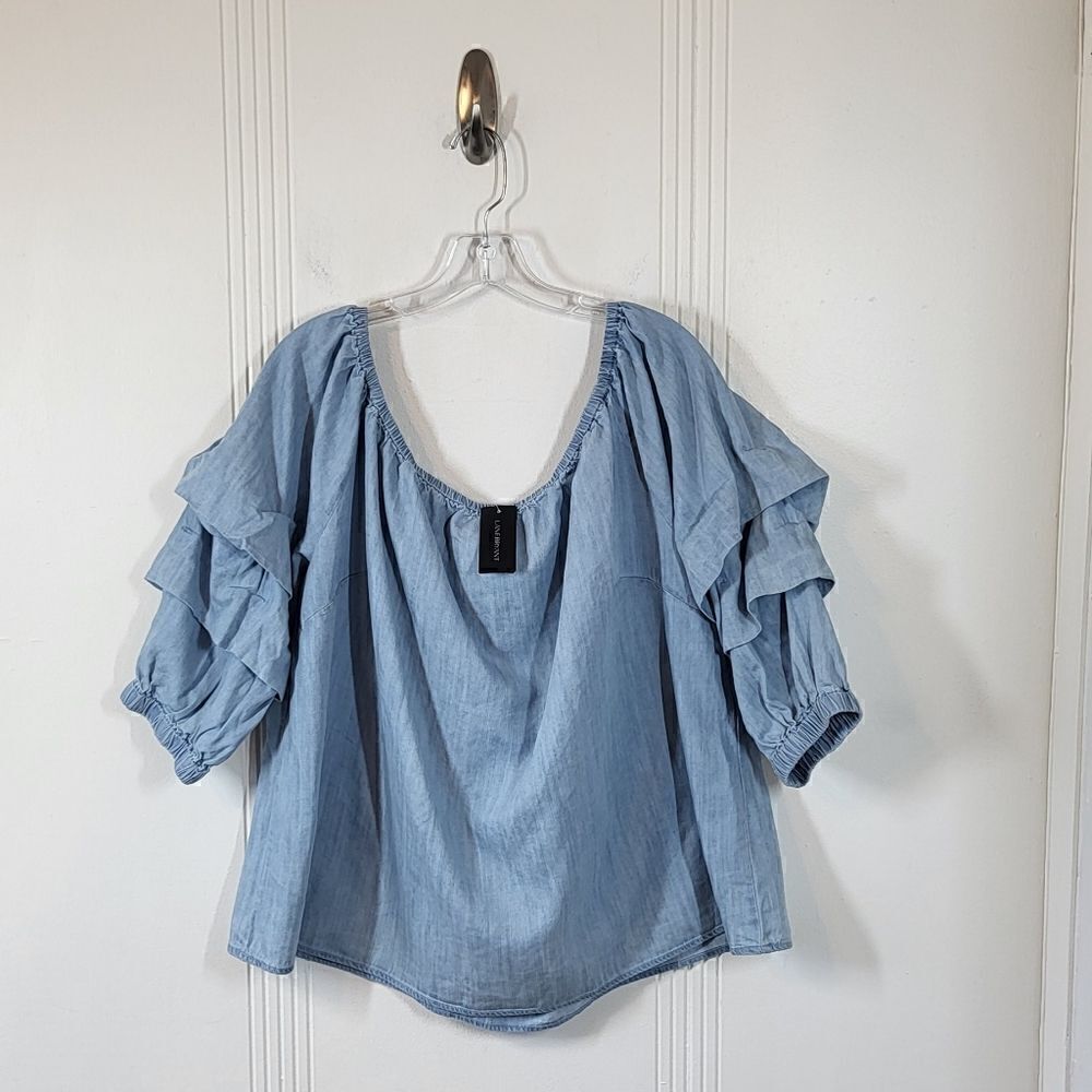 Plus Size Lane Bryant Prairie Blouse